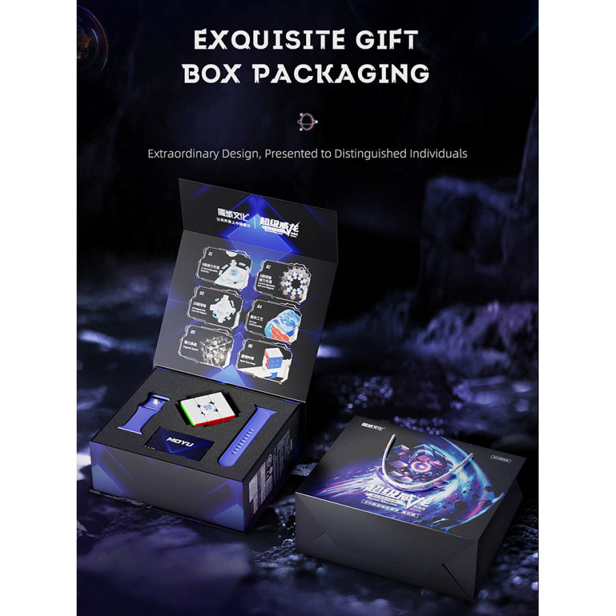 MoYu Super WeiLong 3x3 UV Ball-Core 8 aimants