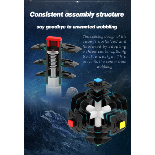 DianSheng Galaxy 9x9 M Ball-core