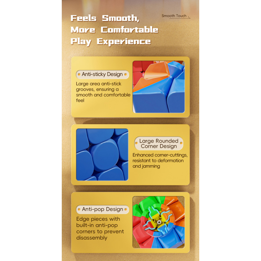 Mosaïque MoYu 100 cubes 900 pixels