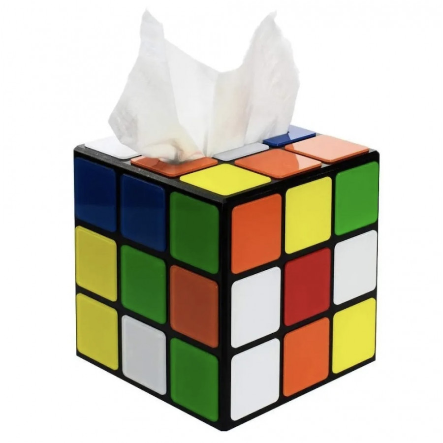 Tissue box cube