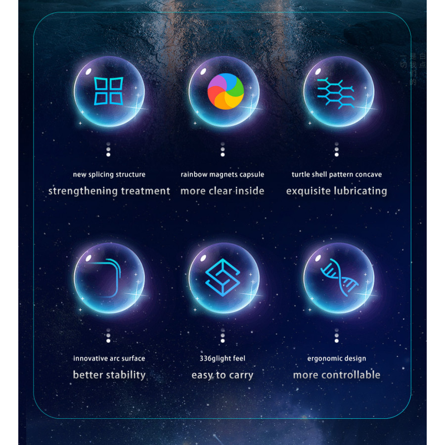 DianSheng Galaxy Teraminx Magnetique