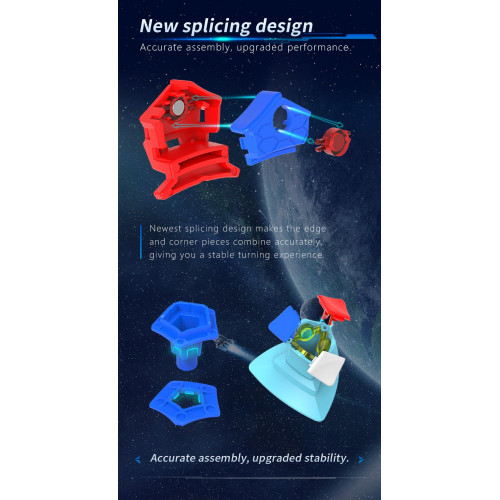 DianSheng Galaxy Teraminx Magnetico