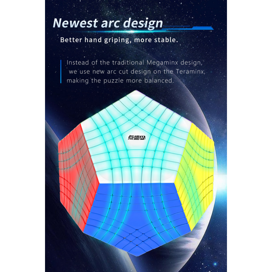 DianSheng Galaxy Teraminx Magnetique