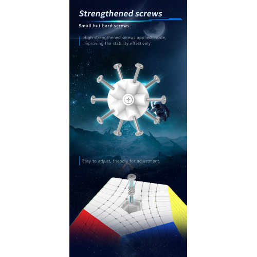 DianSheng Galaxy Teraminx Magnetico