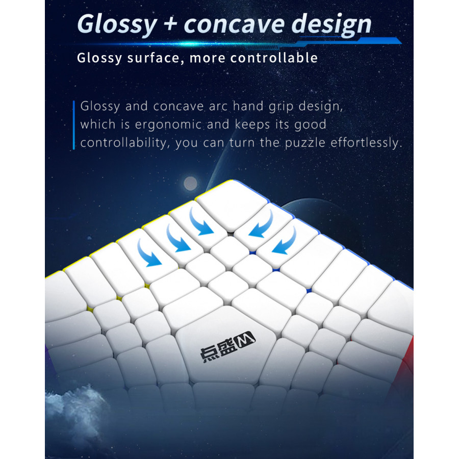 DianSheng Galaxy Teraminx Magnetique