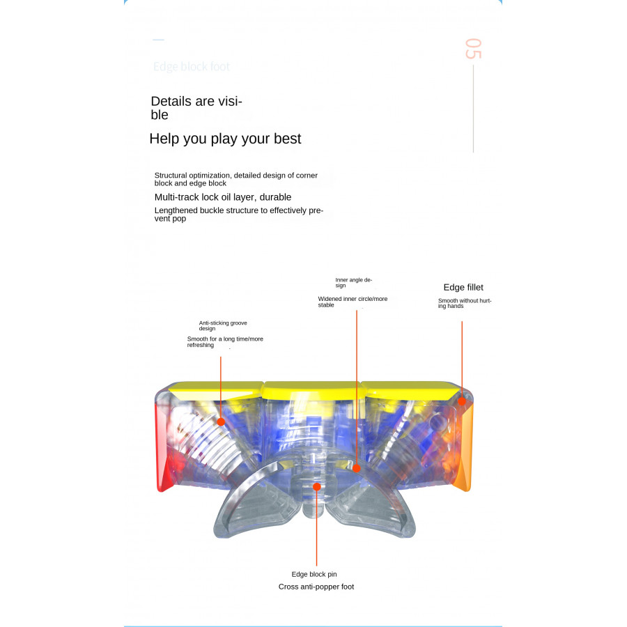 SengSo Lustrous 3x3 Lumineux Magnetique