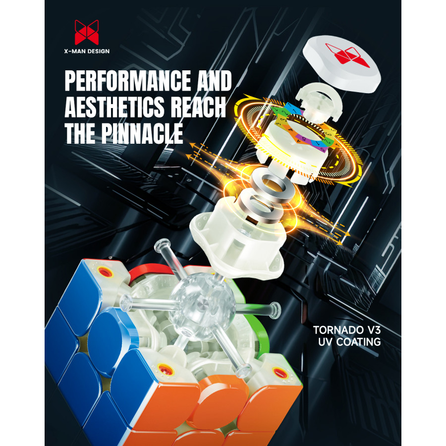 OCCASION - Qiyi XMan Tornado V3 M pioneer UV