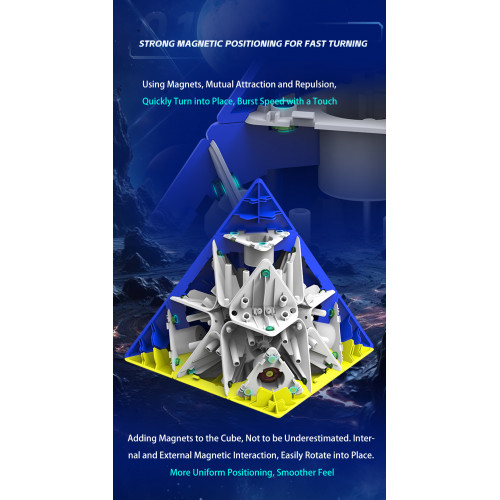 Googol DianSheng Pyraminx Magnetic 19.5cm