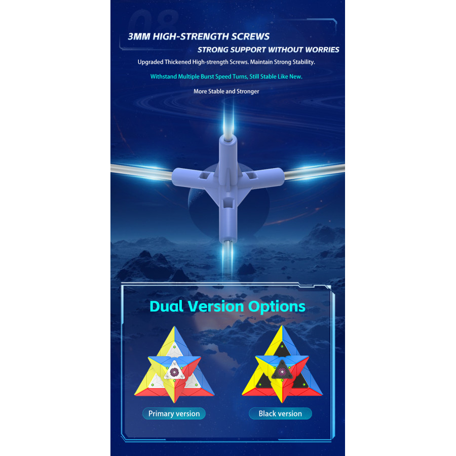 Googol DianSheng Pyraminx Magnetic 19.5cm