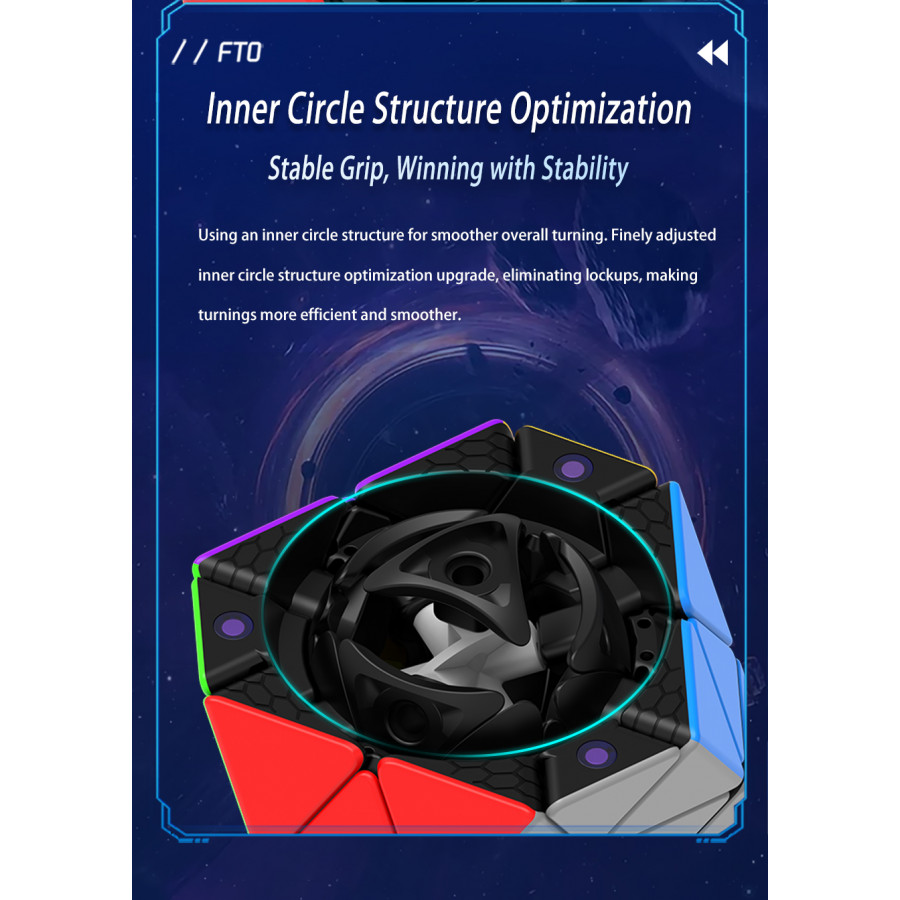 DianSheng FTO Magnetique Noir