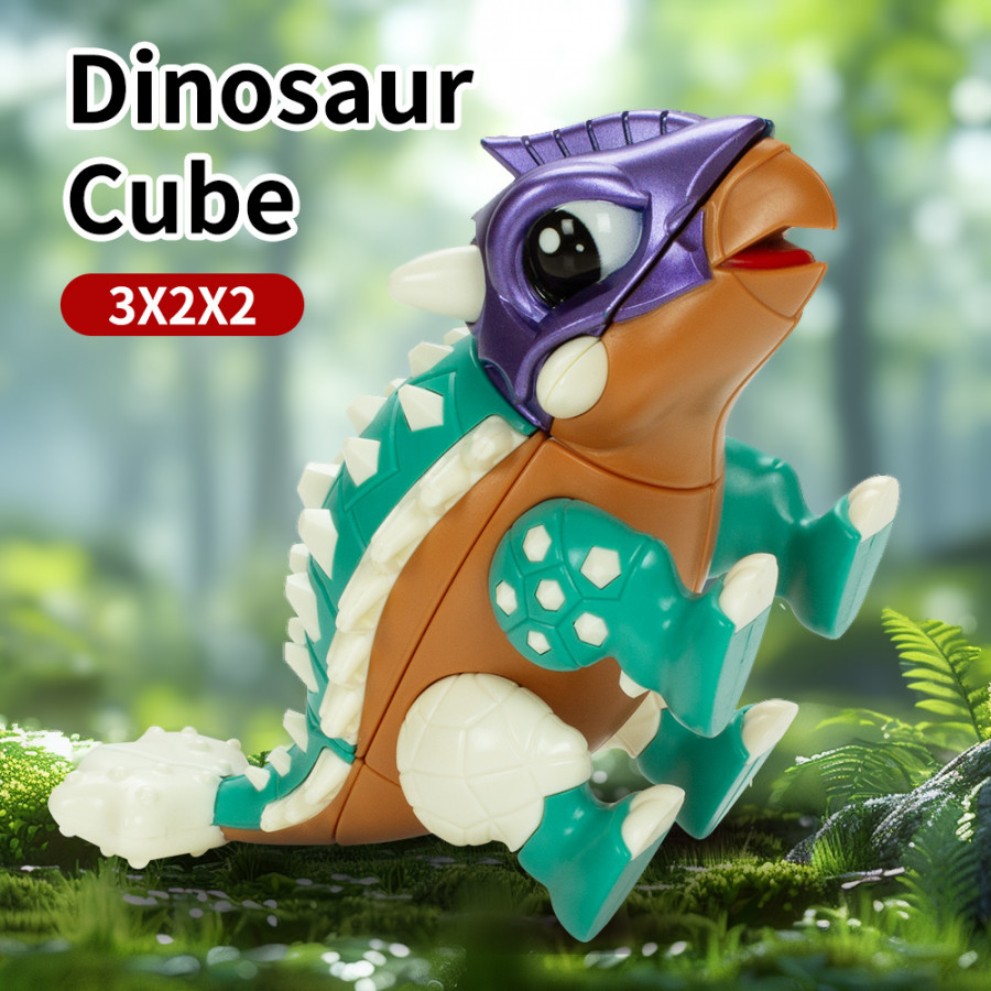 Dinosaure Cube 2x2x3