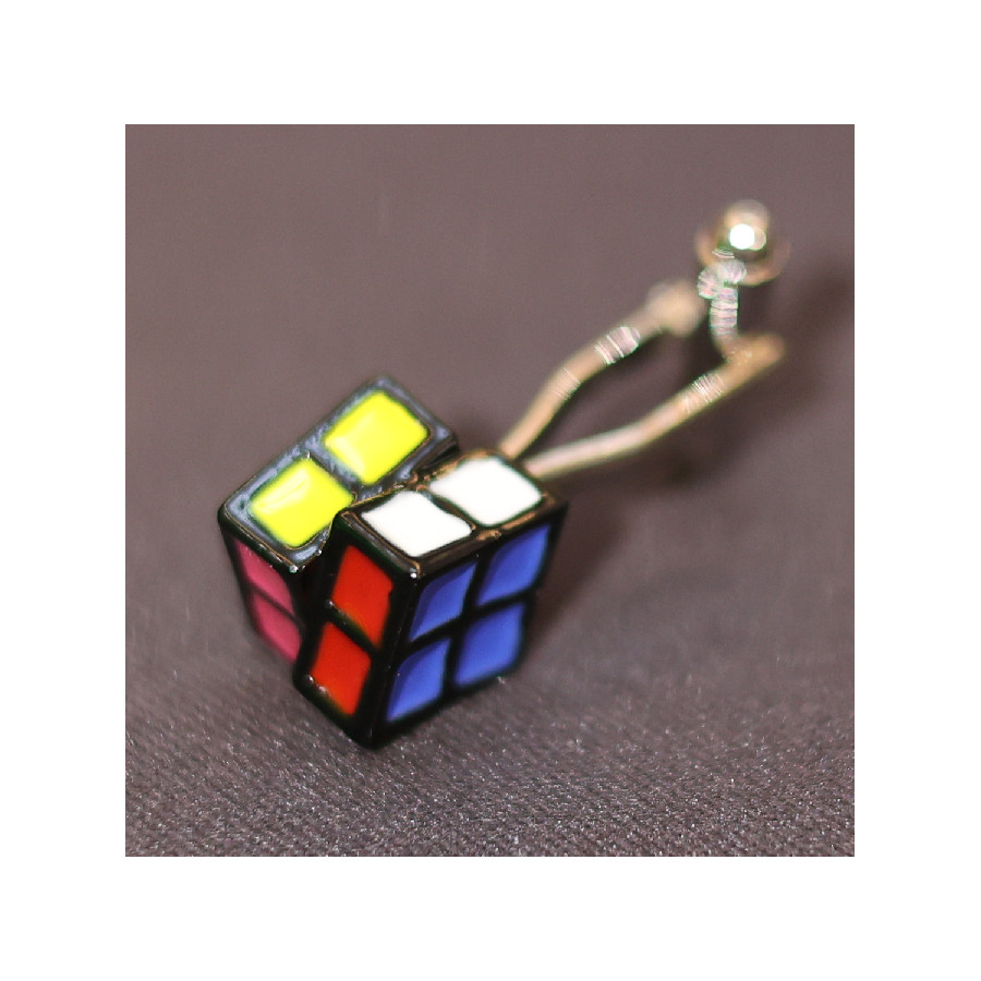 Bouton de manchette cube 2x2