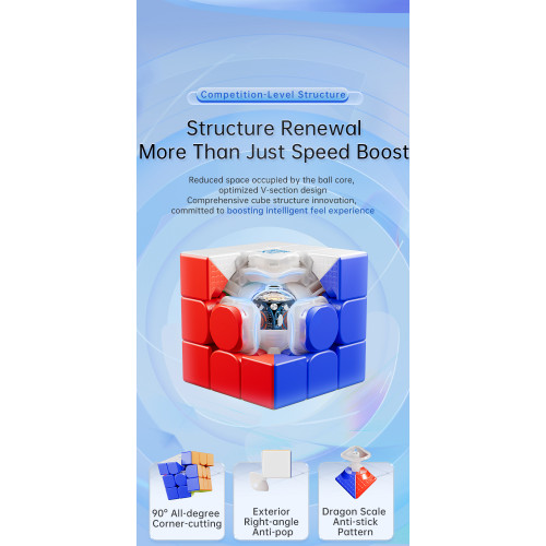 MoYu Weilong V10 AI Gyroscope Core Maglev UV 3x3