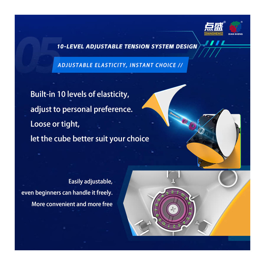 Diansheng Googol IVY magnetique 9cm