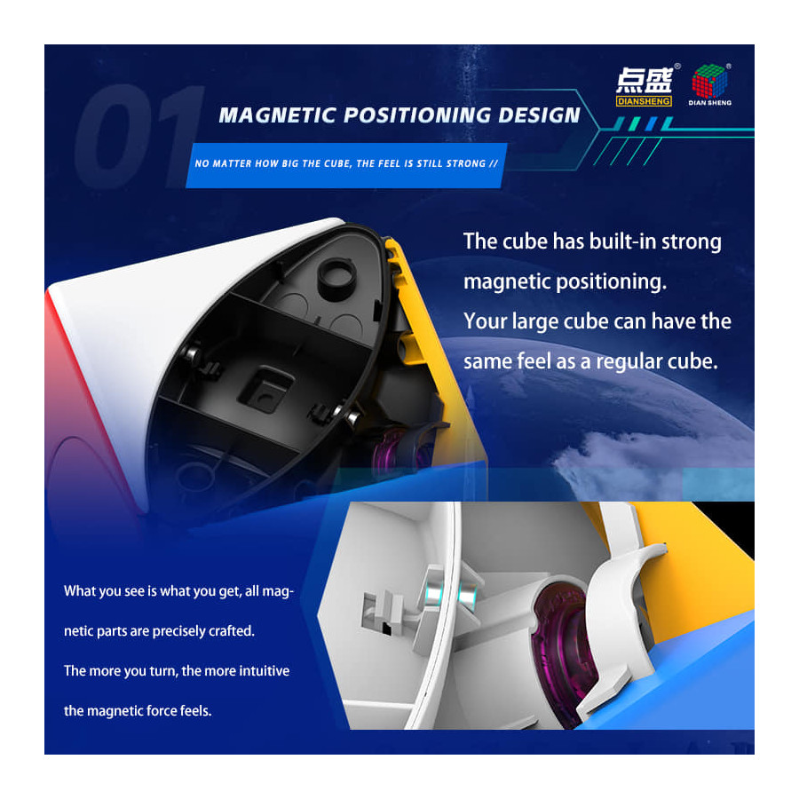 Diansheng Googol IVY magnetique 9cm