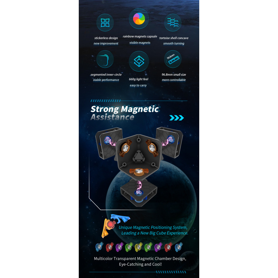 DianSheng Galaxy 15x15 Magnetique