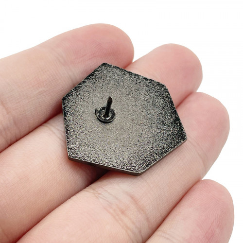 Mixed Cube Brooch