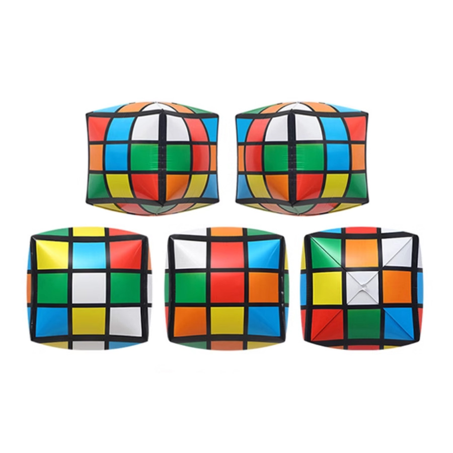 Cubo hinchable 3x3 18cm