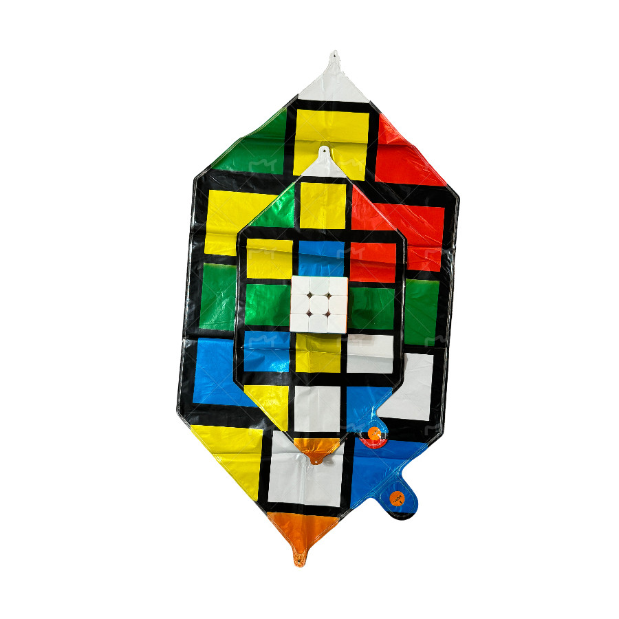 Cubo hinchable 3x3 18cm