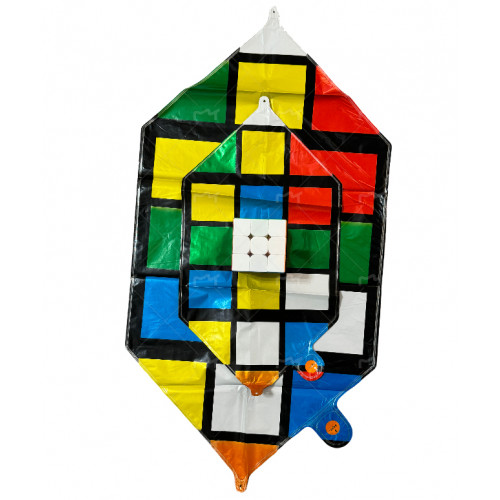 Cubo hinchable 3x3 18cm