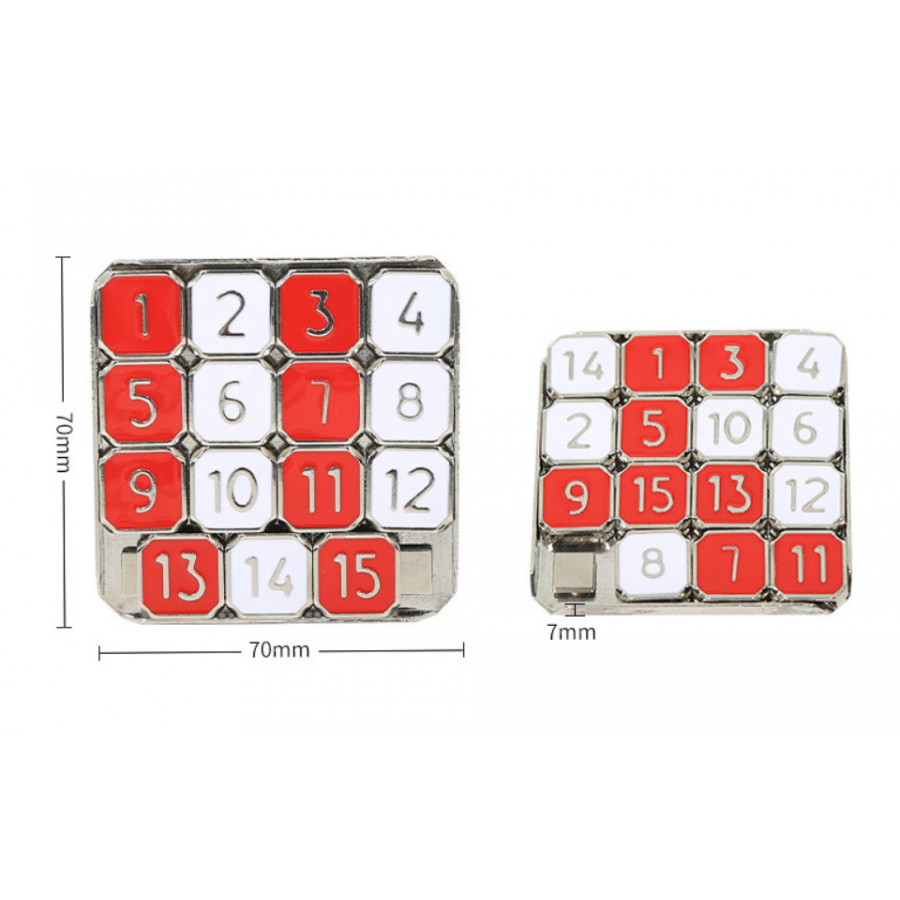 Klotski Metallic 15 digits