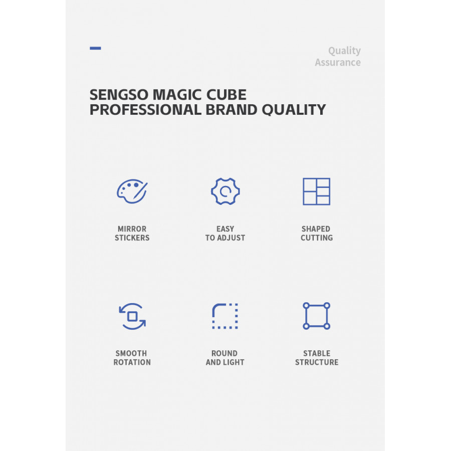 SenGso Mirror 4x4 Gold