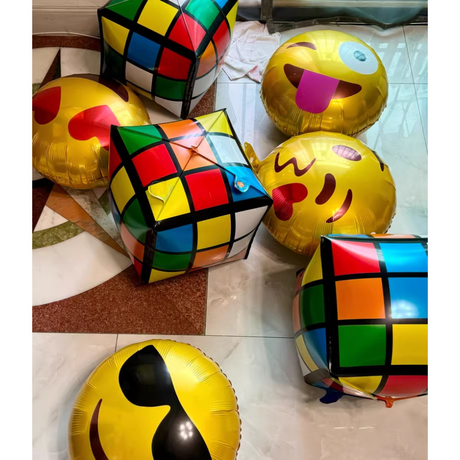 Cubo hinchable 3x3 18cm