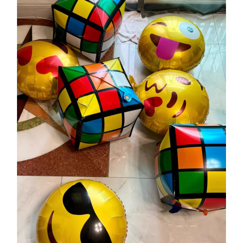 Cubo hinchable 3x3 18cm