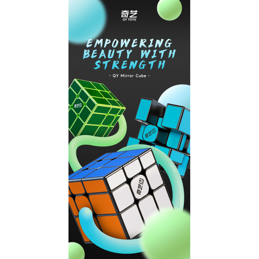 Qiyi Mirror 3x3 Tiled Magnetique