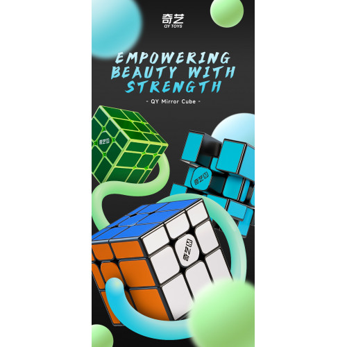 Qiyi Mirror 3x3 Tiled Magnetique