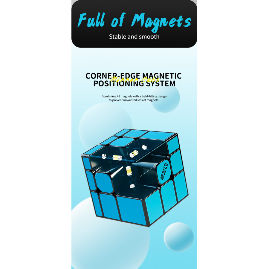 Qiyi Mirror 3x3 Tiled Magnetique