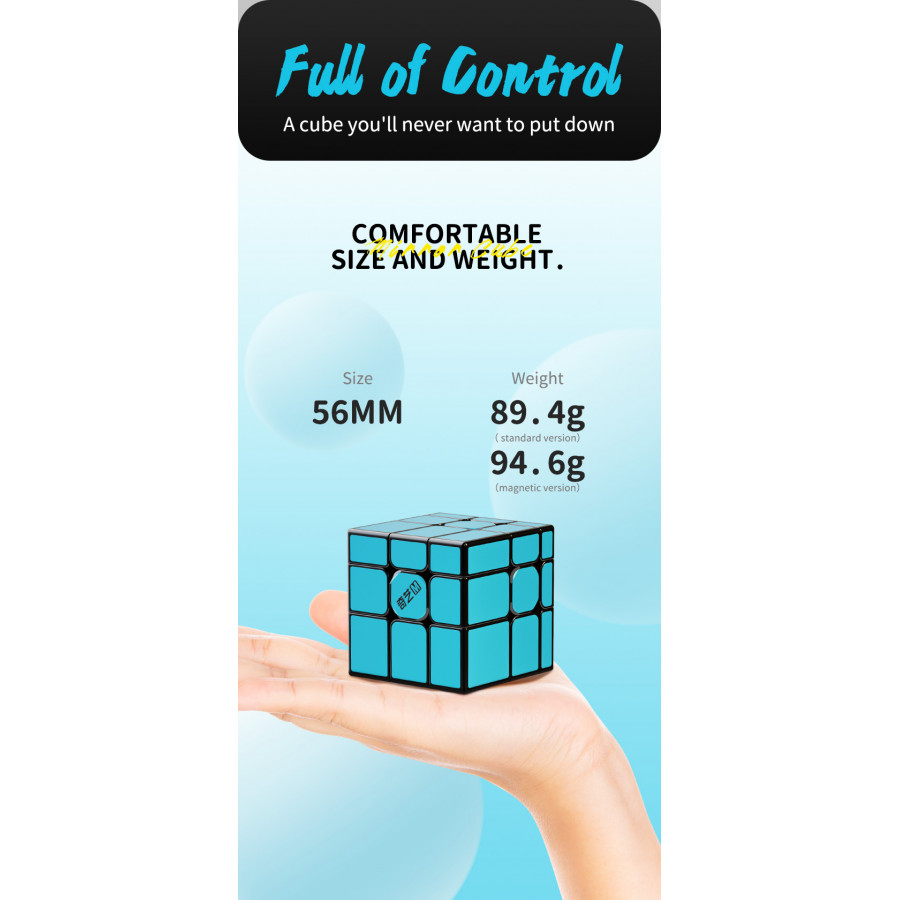 Qiyi Mirror 3x3 Tiled Magnetique