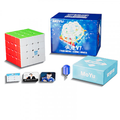 MoYu AoSu V7 4x4 Triple Track Magnetic UV 2