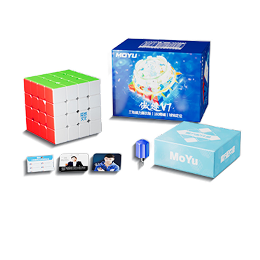 MoYu AoSu V7 4x4 Triple Track Magnetique UV