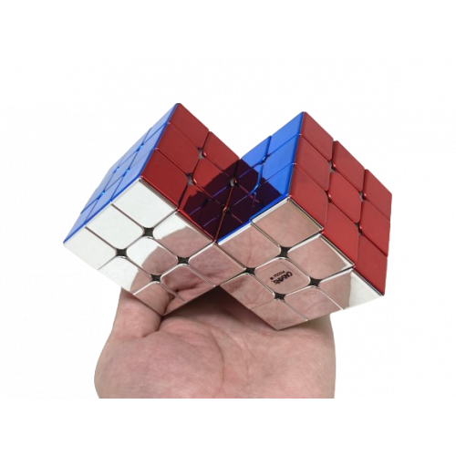 Double cube Métallisé 3x3 I