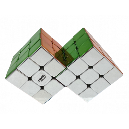 Double cube Métallisé 3x3 I