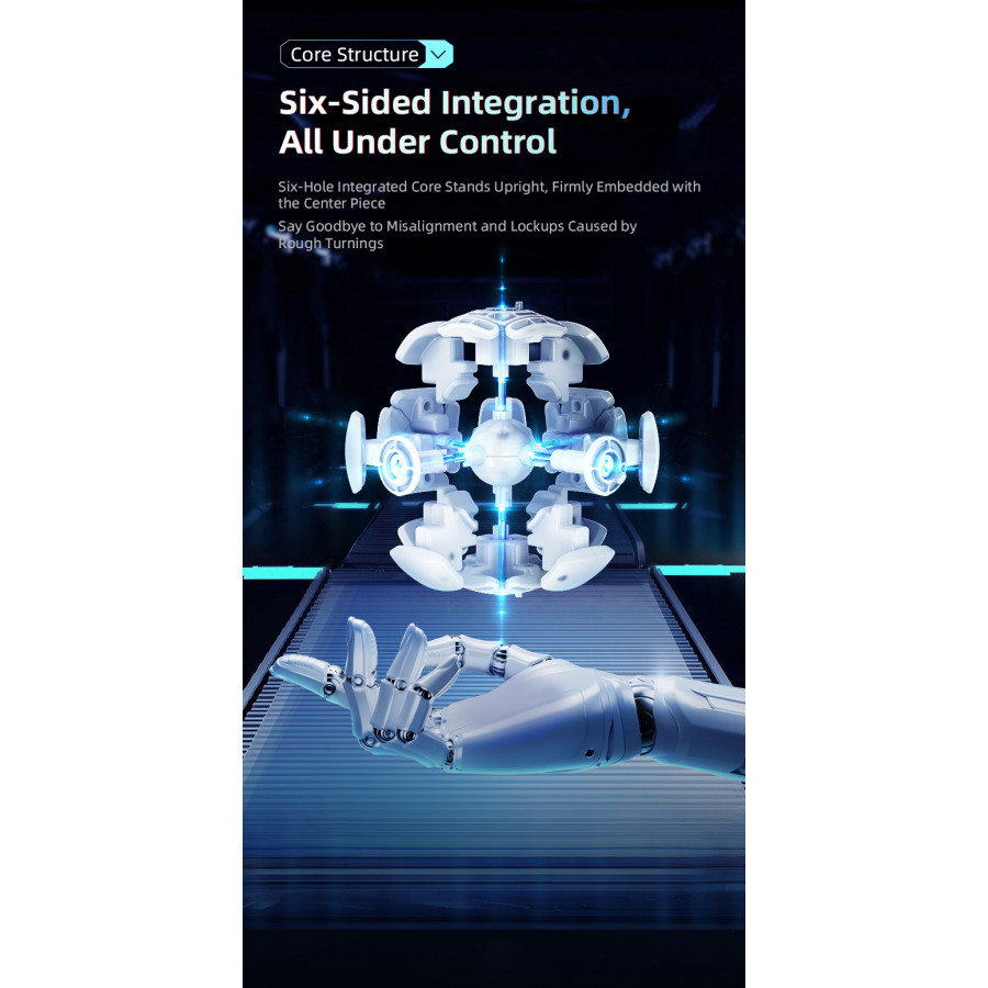 MoYu AoSu V7 4x4 Single-Track Magnetique UV