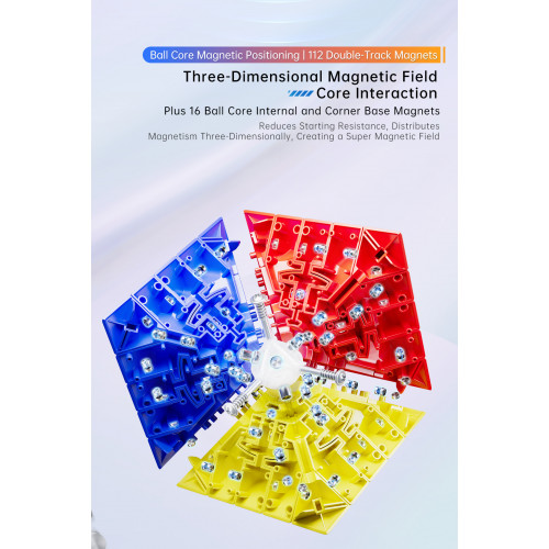 MoYu AoChuang V6 5x5 Triple Track Magnetique UV