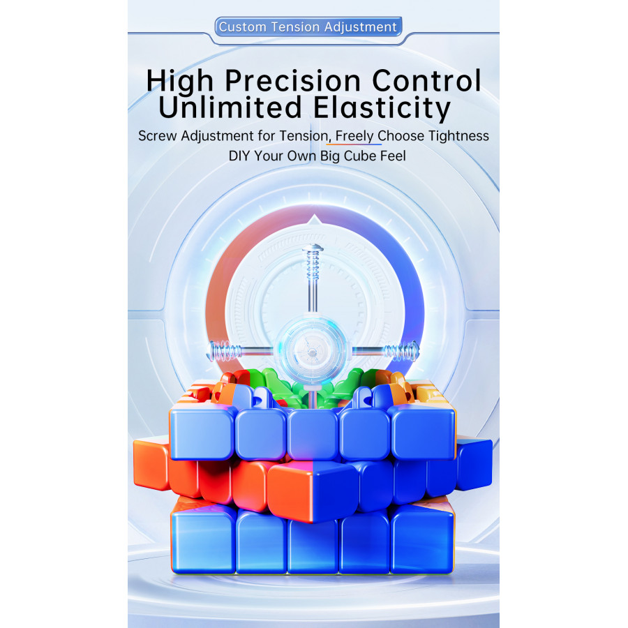 MoYu AoChuang V6 5x5 Triple Track Magnetique UV