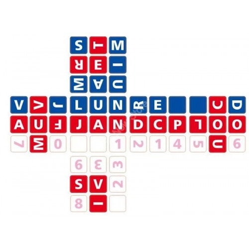 French Calendar Stickers 3x3