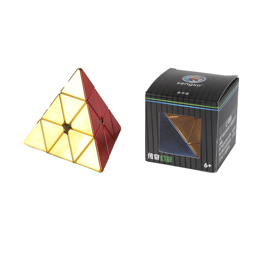 SenGso Legend Pyraminx Metallisé Magnétique