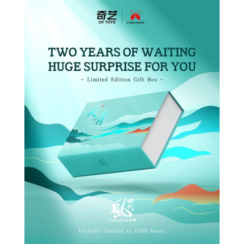 X-Man Tornado V4 M 3x3 Série Limitée + Timer + Tapis