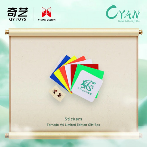 X-Man Tornado V4 M 3x3 Série Limitée + Timer + Tapis