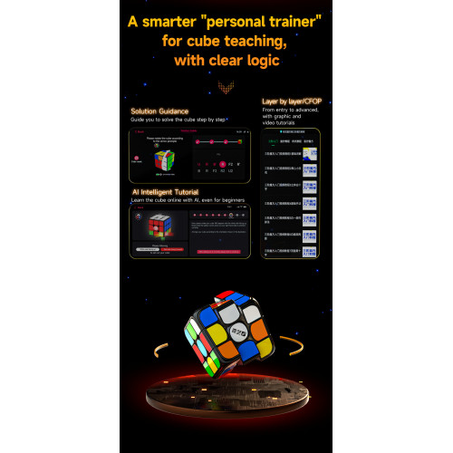 QiYi Smart cube 3x3 bluetooth UV