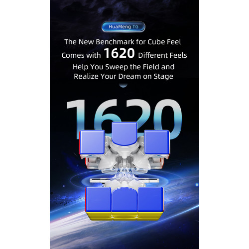 HuaMeng TG 3x3 Ball-Core MagLev UV