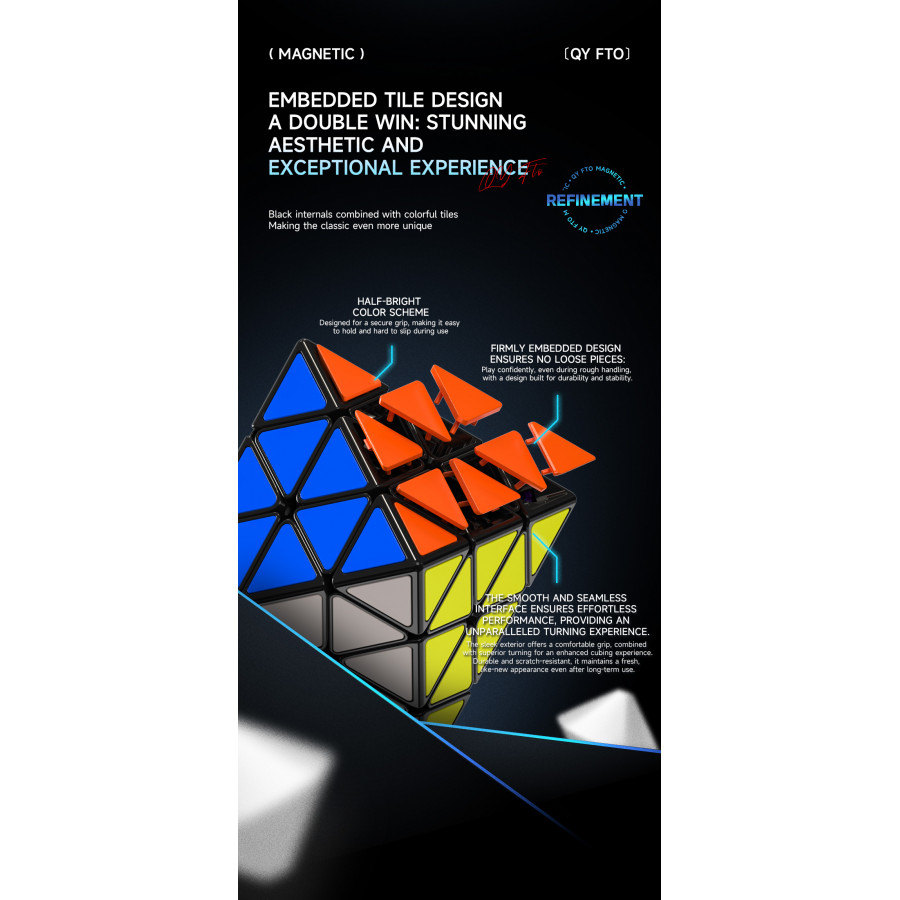 QiYi FTO Tiled Magnetico