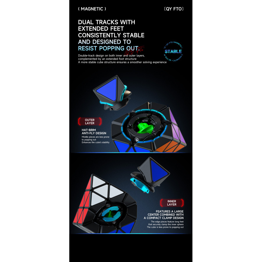 QiYi FTO Tiled Magnetico
