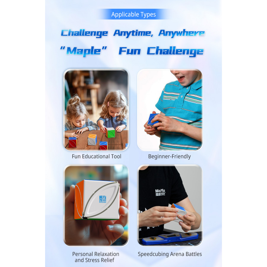 Maple cube IVY Magnetique