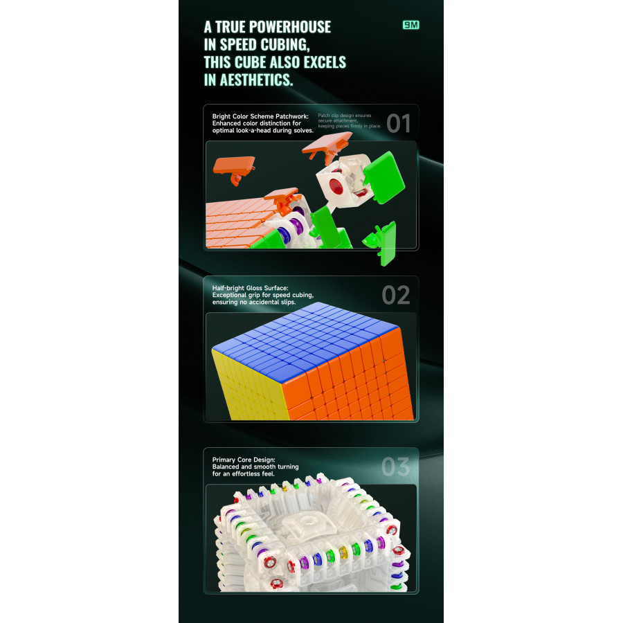 QiYi Magnetique 9x9 Ball Core