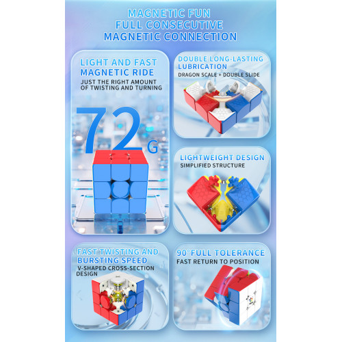 HuangLong 3x3 V2 Maglev Ball-Core VT